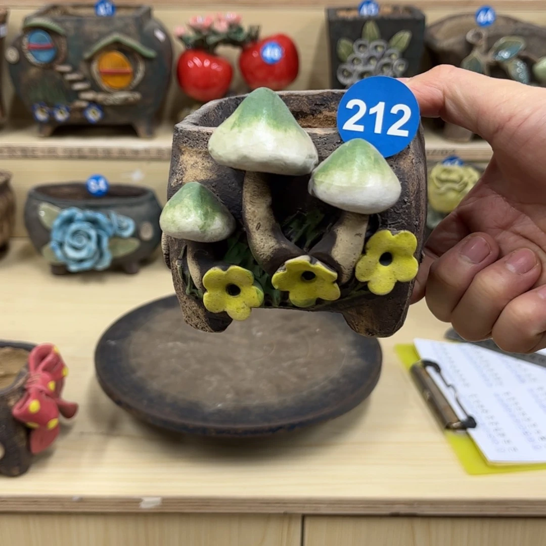 【闪购商品】紫砂花盆212号12.23