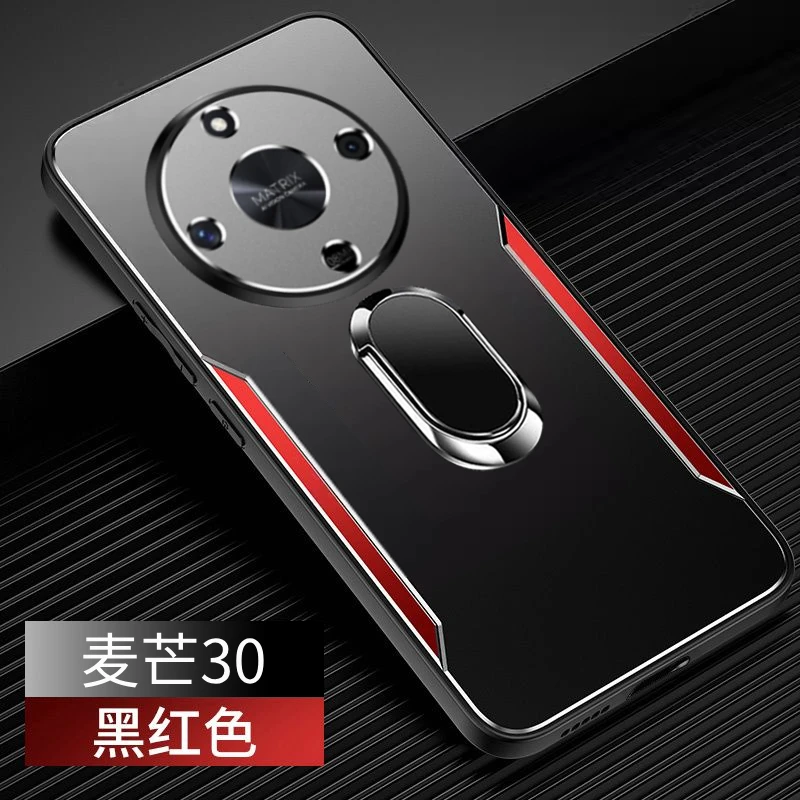 适用华为麦芒30手机壳TYH641M金属磨砂男款磁吸305g曲面屏潮硬壳