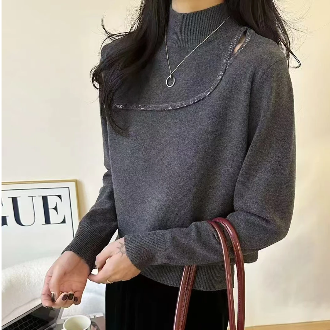 冬季新款时尚气质百搭毛衣