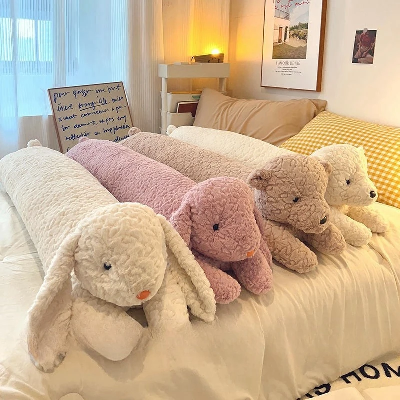 可爱玩偶抱枕女生睡觉夹腿侧睡长条枕头床上靠枕男生款孕妇大靠垫