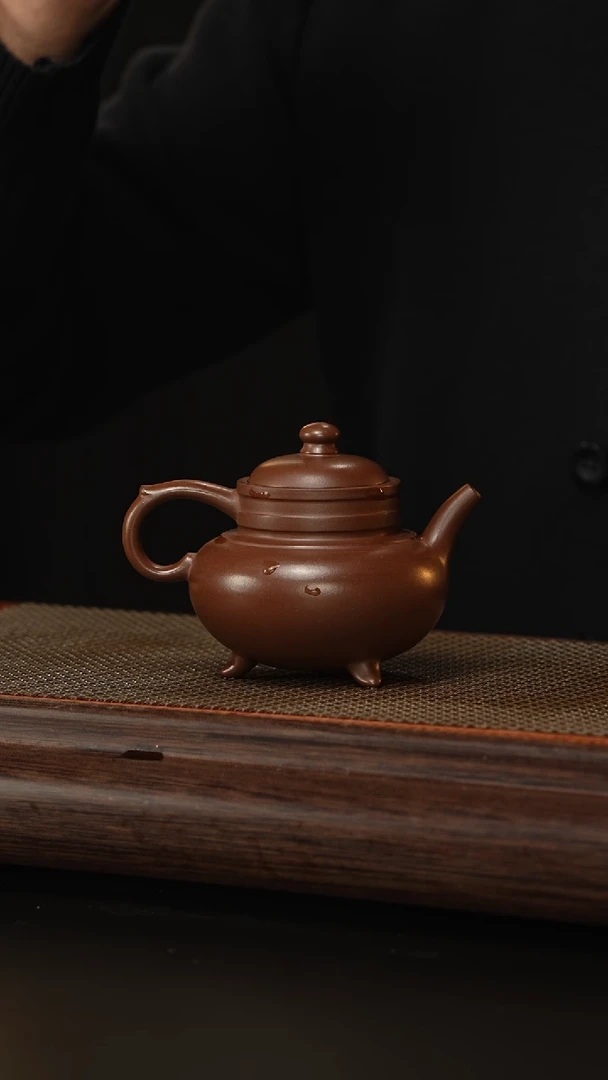 【闪购商品】紫砂茶壶C 古卣傲雪