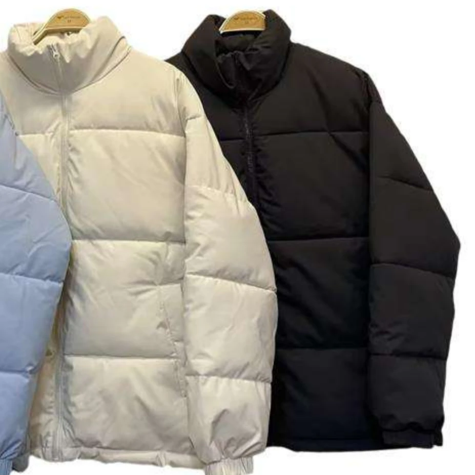 快鱼14U1021男立领厚短款棉服保暖显瘦；简约大气，舒适百搭男士