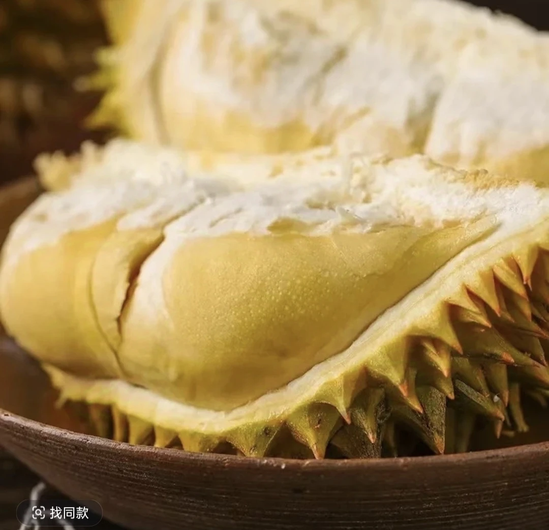 泰国金枕榴莲整果1个4.5斤，现场剥包售后干包黄肉软糯香甜