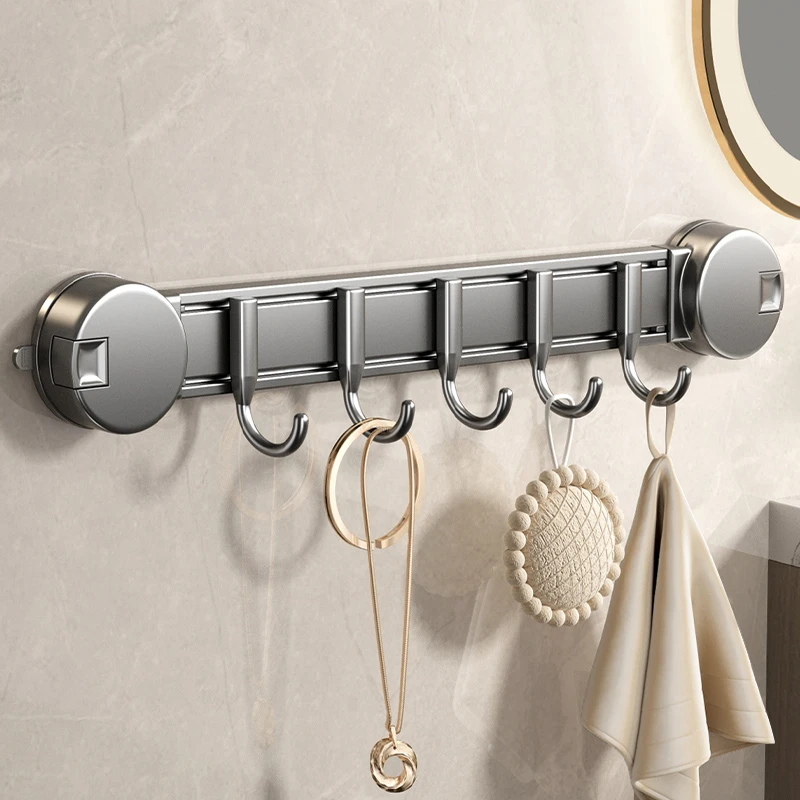 吸盘挂钩粘钩真空强力承重置物架钩子壁挂免打孔浴室挂勾门后收纳