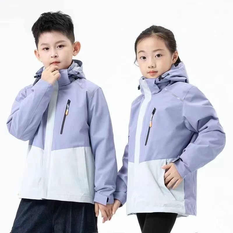 时尚童装冲锋衣休闲运动