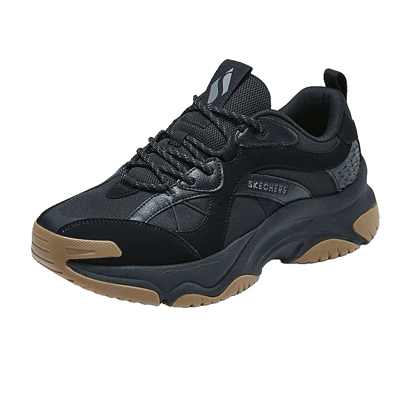 SKECHERS/斯凯奇雅丹风男子轻便休闲鞋轻质软弹厚底运动鞋183188