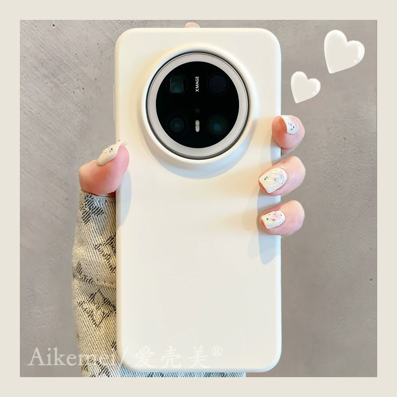 真液态硅胶适用华为mate70pro+手机壳mate60pro磨砂肤感mate50/40