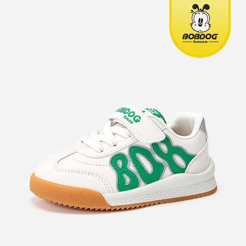 【 皮面阿甘鞋】BOBDOGHOUSE童鞋休闲运动机能鞋 BWP23Q737 22-30