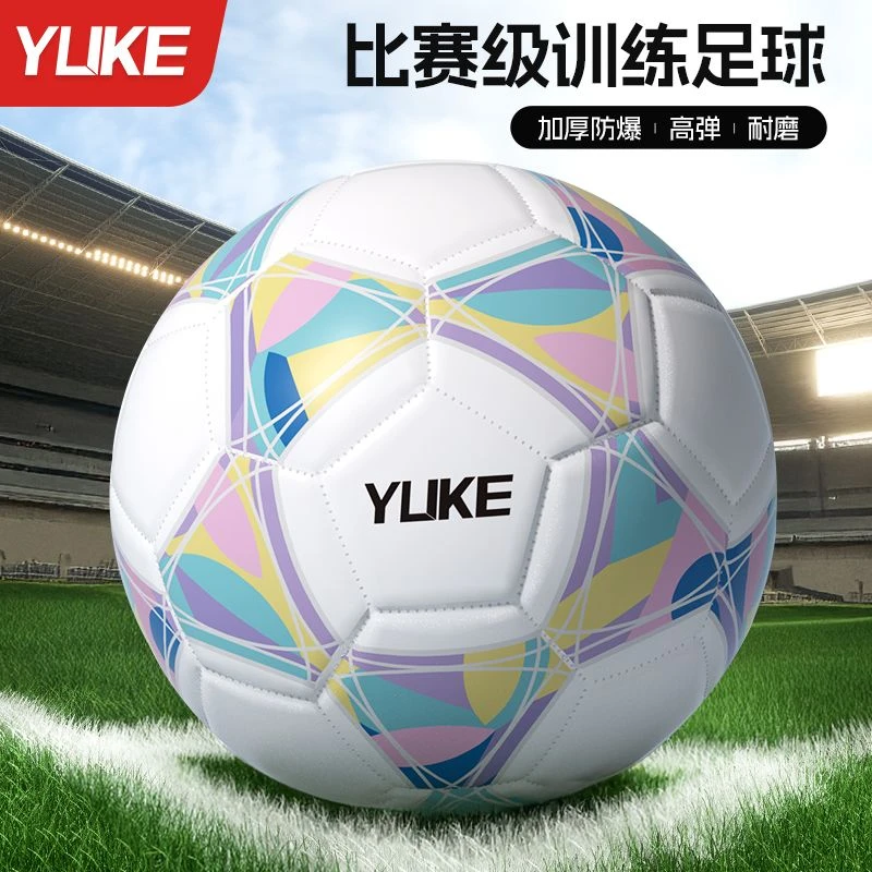 儿童足球小学生初中生中考4号5号成人青少年充气水球戏水球无缝