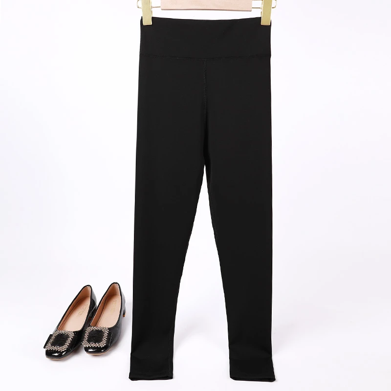 LANZIBES/蓝之蓓桑蚕丝高弹紧身运动瑜伽可外穿打底裤长裤 E4694