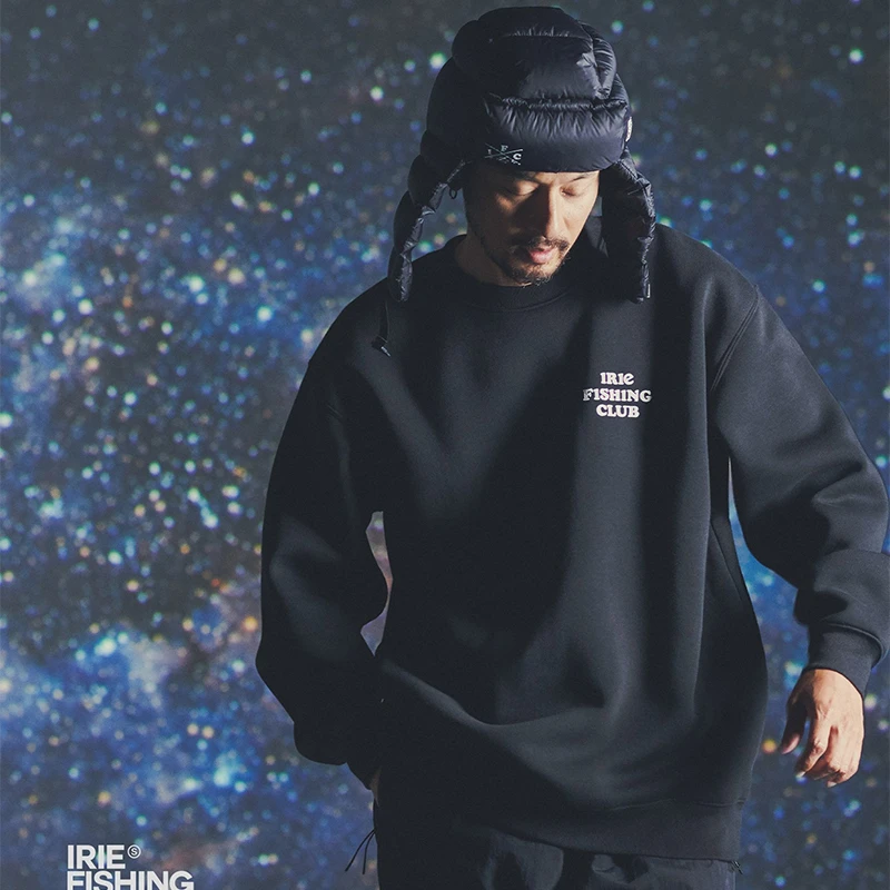 日本进口IFC GLOW SQUID IN THE DARK CREW潮流卫衣IFAW24-021