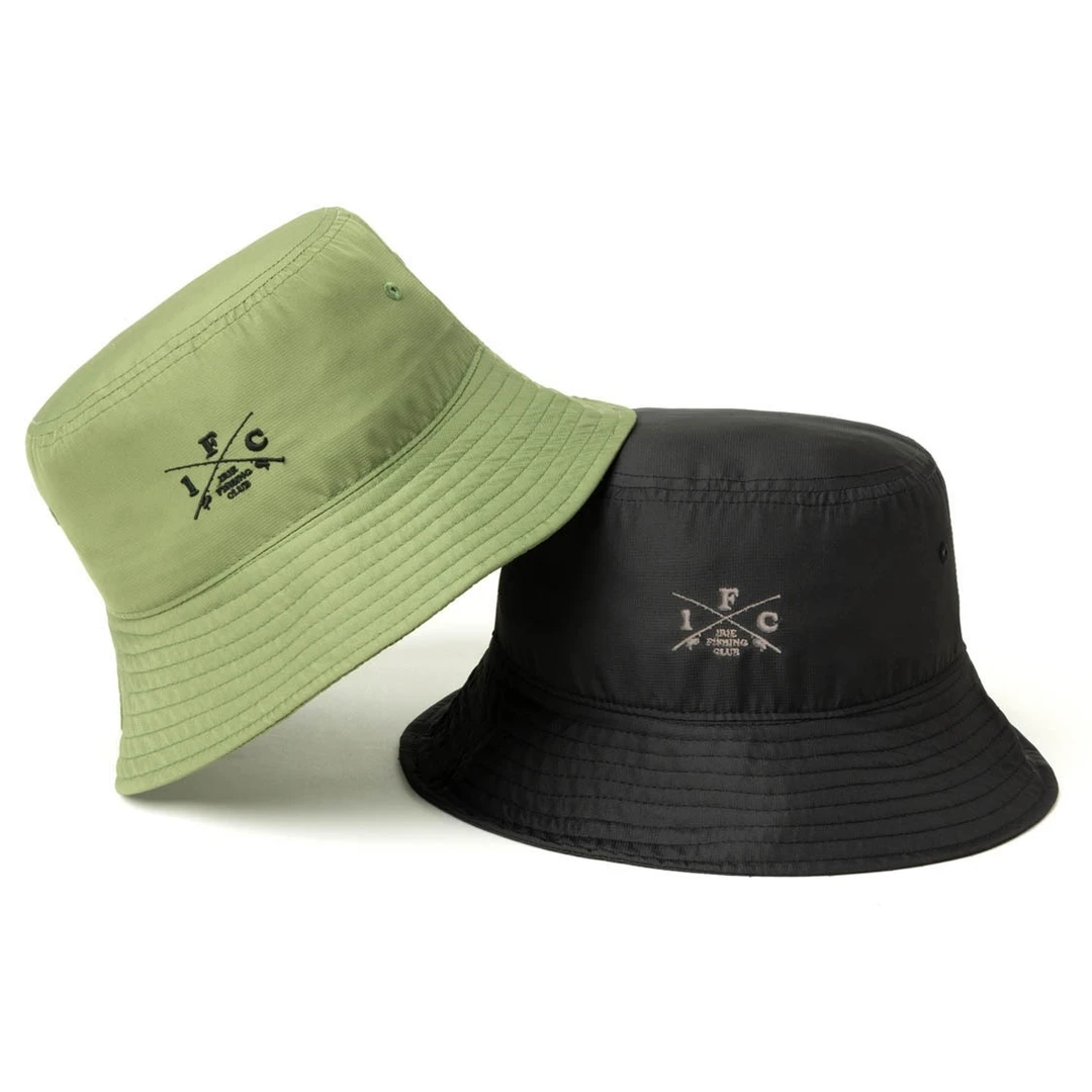 日本品牌 IFC CROSS ROD NYLON BUCKET HAT路亚钓鱼帽IFAW24-039