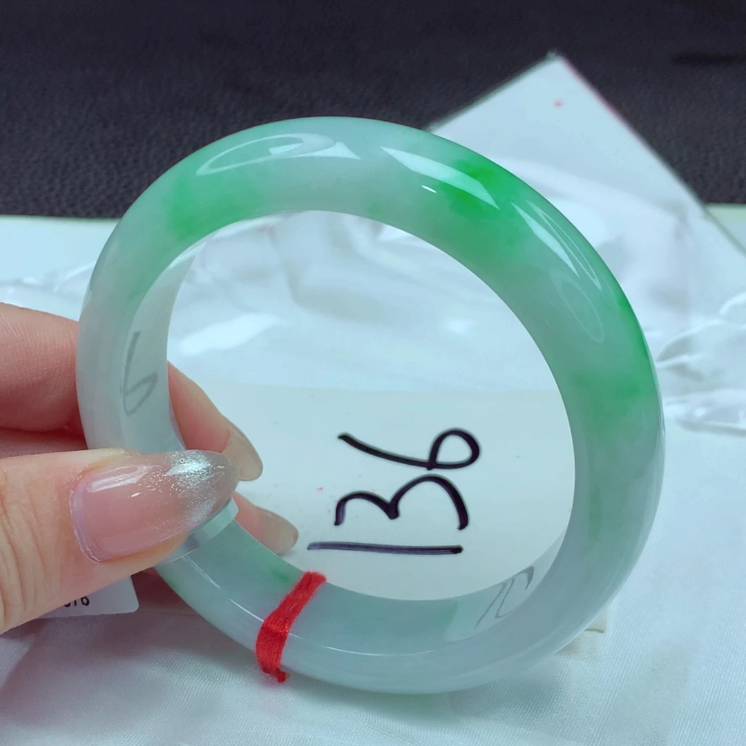 翡翠手镯未镶嵌手镯58