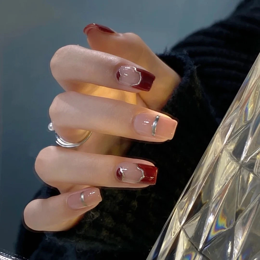 【免照灯】【好运当头】网红简约甲片凝胶指甲贴免封层穿戴甲美甲流行