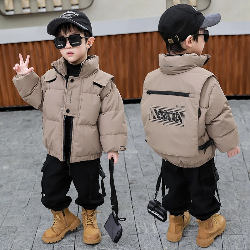 嵩巴拉巴拉嵩男童羽绒服冬装2024新款儿童冬季加厚保暖外套冬季宝