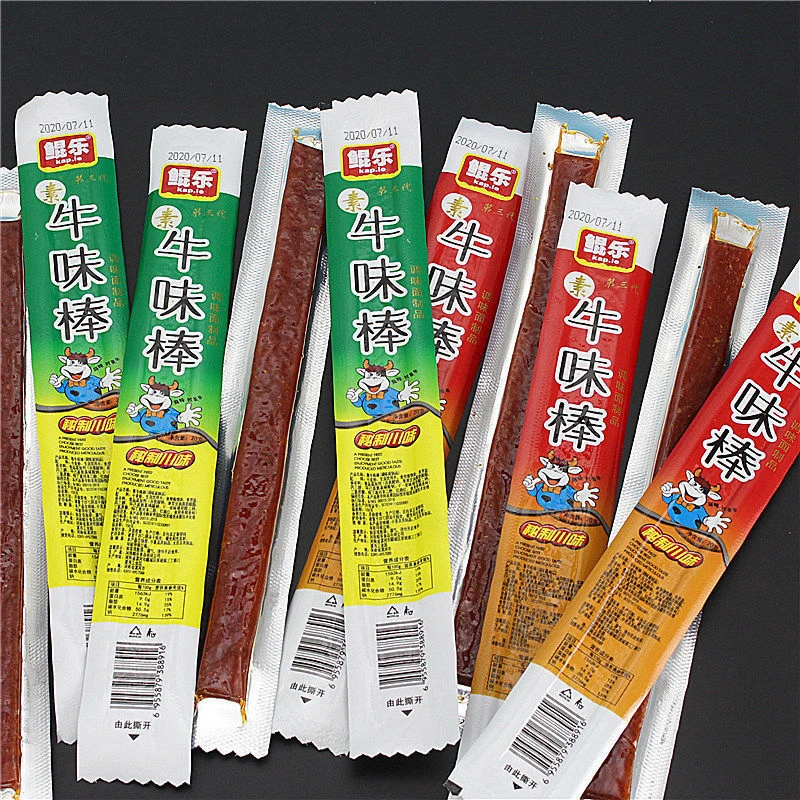 【小扬哥力荐】牛味棒辣条批发各种各样小零食麻辣味小吃怀旧儿时
