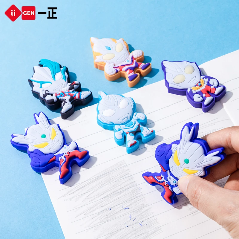 奥特曼盲盒立体橡皮擦小学生男孩款立体卡通奥特曼儿童3-6岁