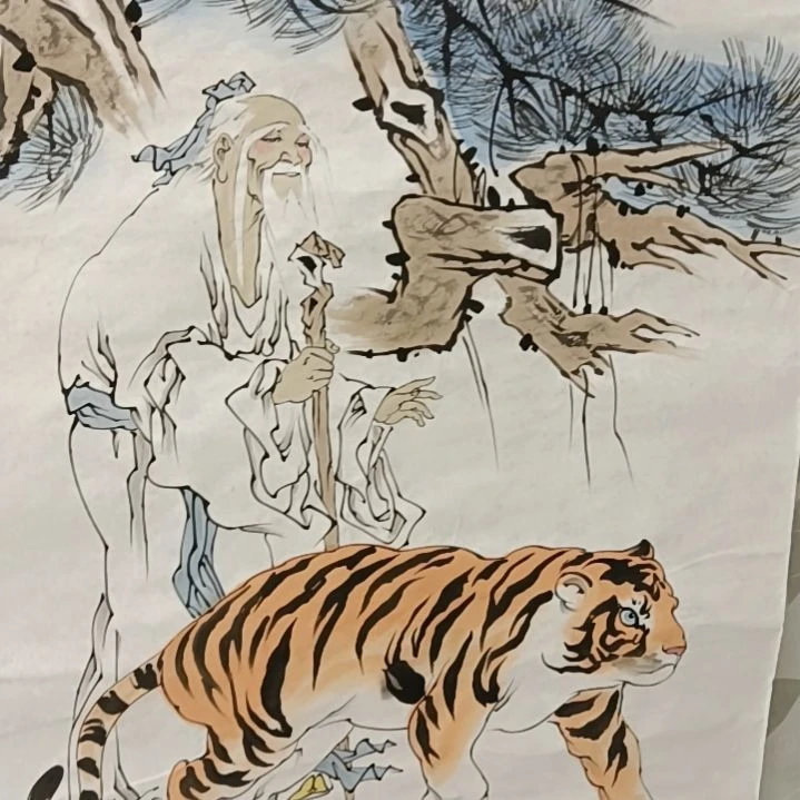 【闪购商品】书法精品四尺人物整张