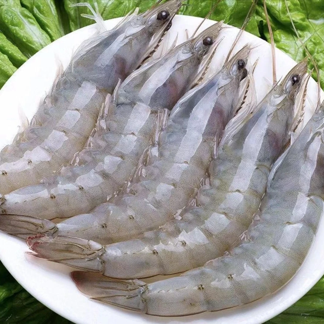 连云港发货    新鲜海水大虾   30-40规格  净重3.3斤