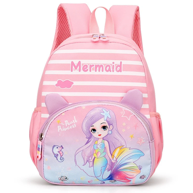 幼儿园儿童书包卡通女宝双肩包女轻便双肩背公主小背包韩版儿童包