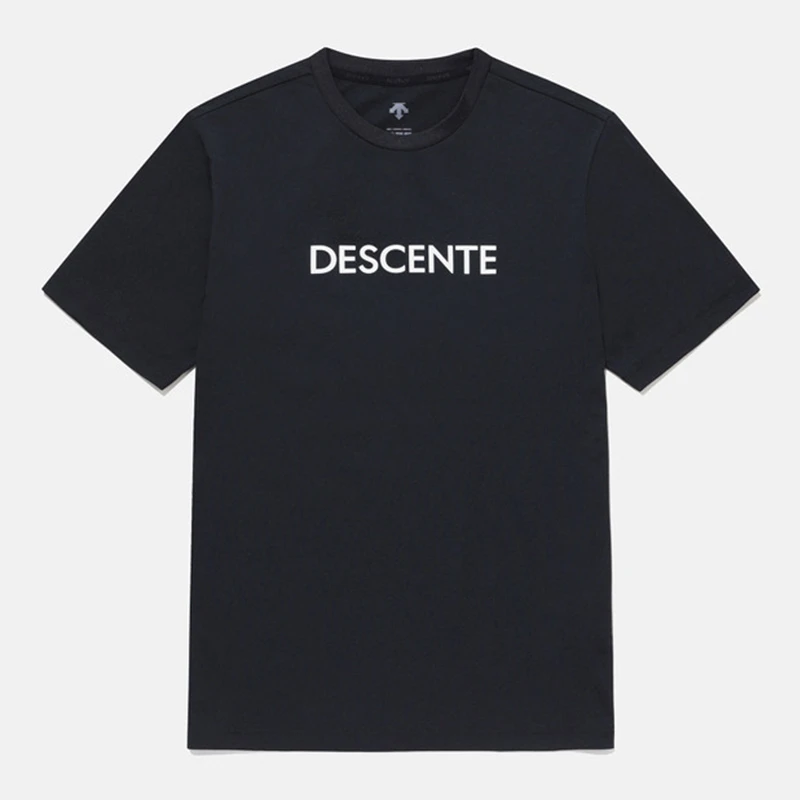 DESCENTE/迪桑特春夏酯纤维TOUGH面料男女款舒适休闲T恤 UTS13