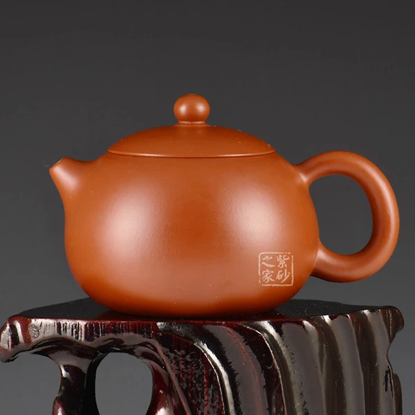西施壶 240cc 大红袍 陈洪法全手工 宜兴紫砂壶 泡茶家用