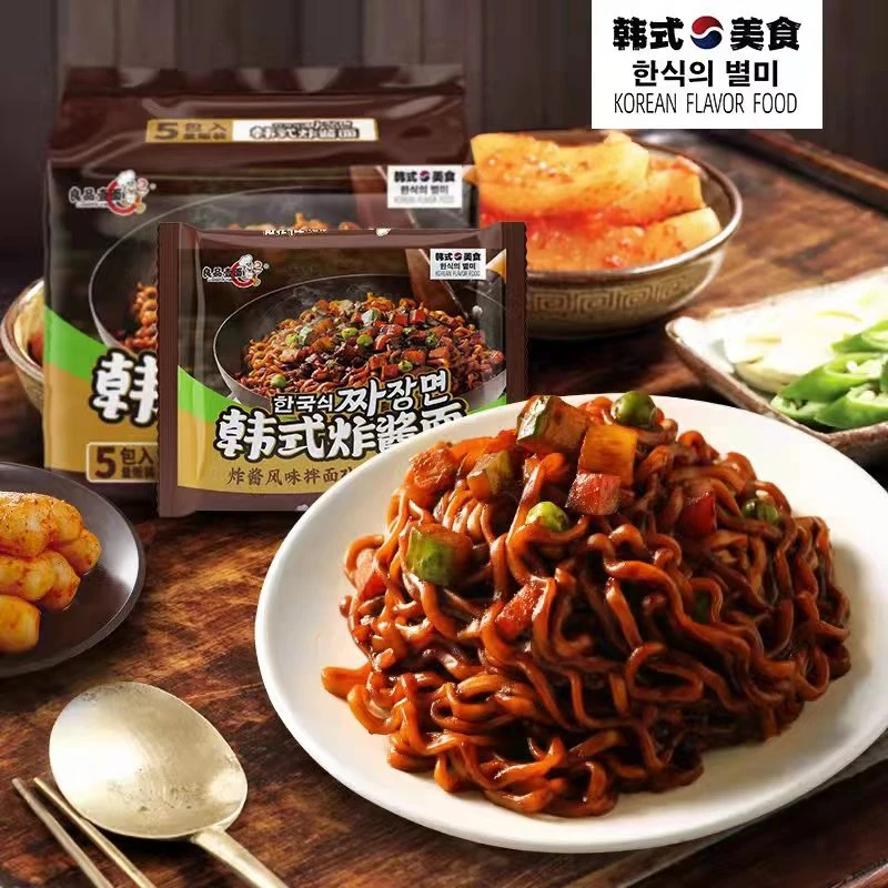 韩式炸酱面5包超值杂酱御膳正宗火鸡面方便面即速食拌面泡面夜宵