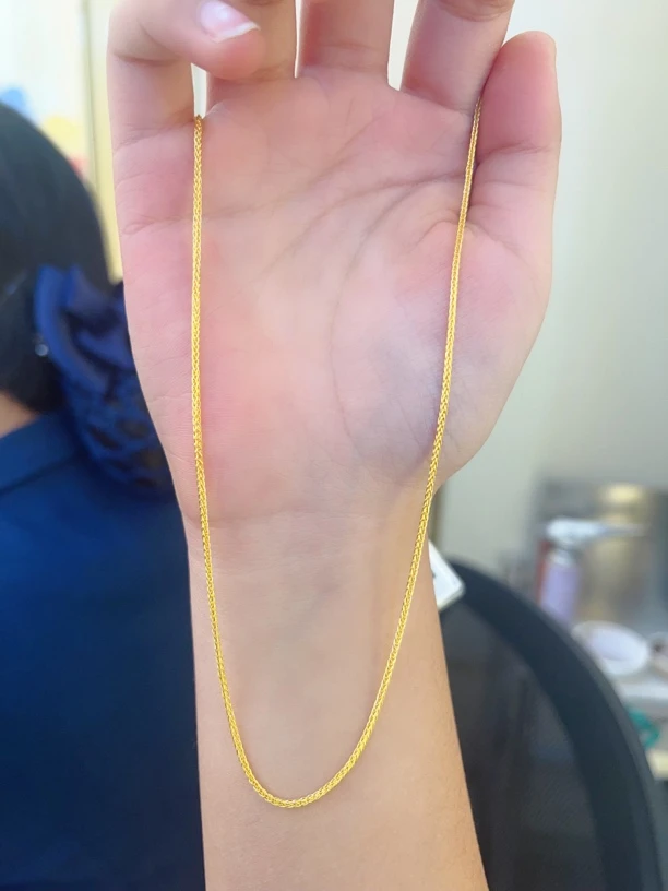 足金普通工艺肖邦链