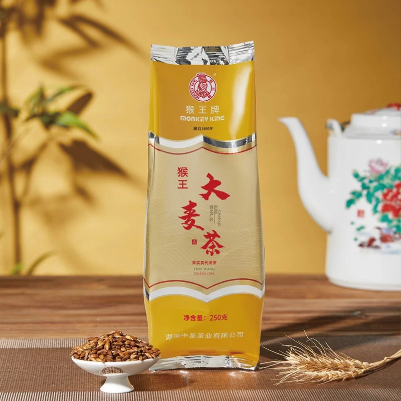 猴王大麦茶250g东方人饭桌上的咖啡袋装麦香浓郁大麦茶