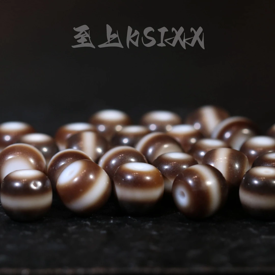 至上臻选丨深色 一线药师珠 台湾工艺 配串神器 小桶珠 玛瑙