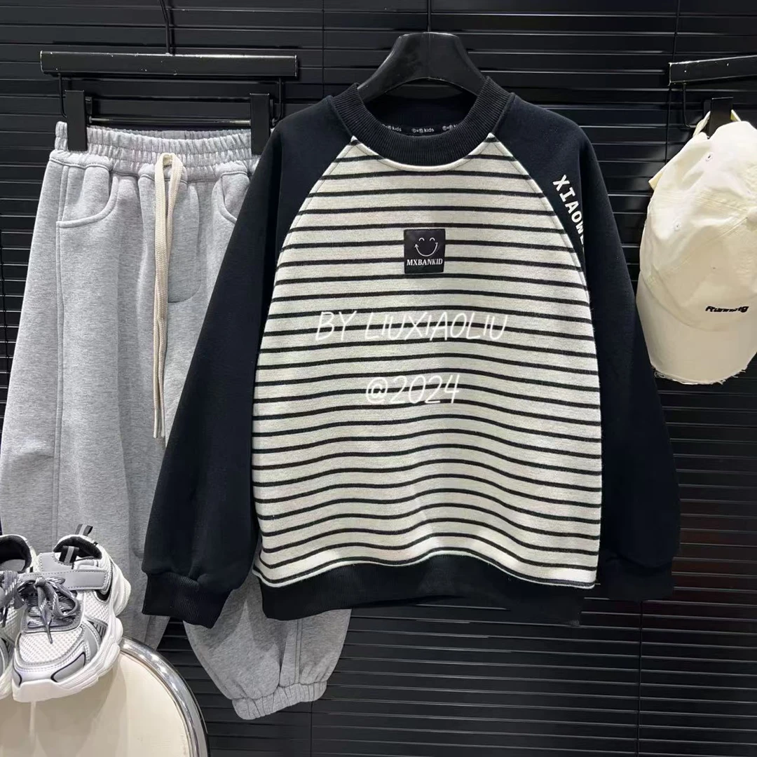 杭州六小六正版 BY LIUXIAOLIU韩版高货冬季儿童加绒卫衣12671