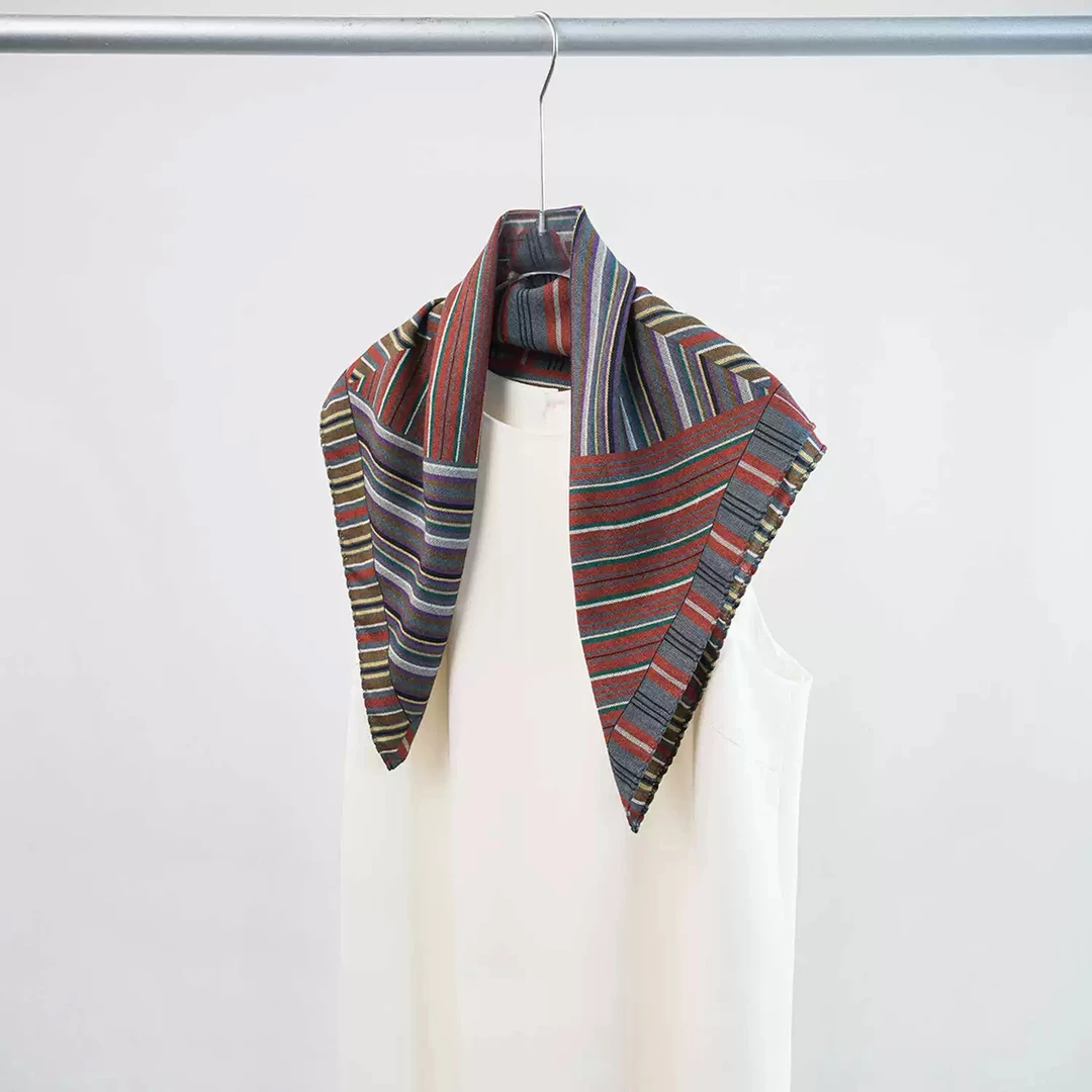 楊楊【毕加索线条】时尚百搭丝毛女士围巾丝巾披肩65*65