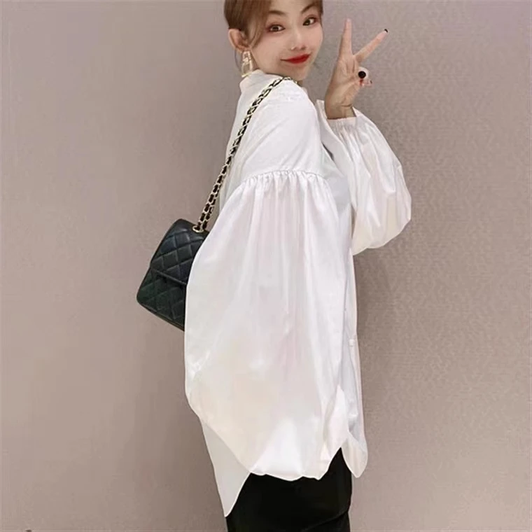 灯笼袖衬衫1300729