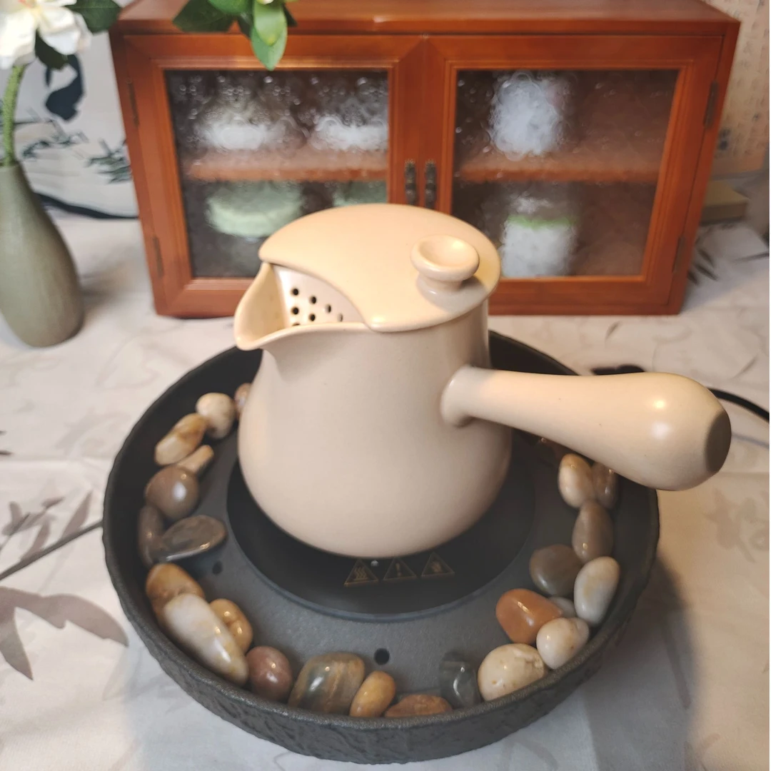 大容量罐罐壶围炉煮茶壶煮茶器耐高温苏打釉950ML罐奶茶壶可明火