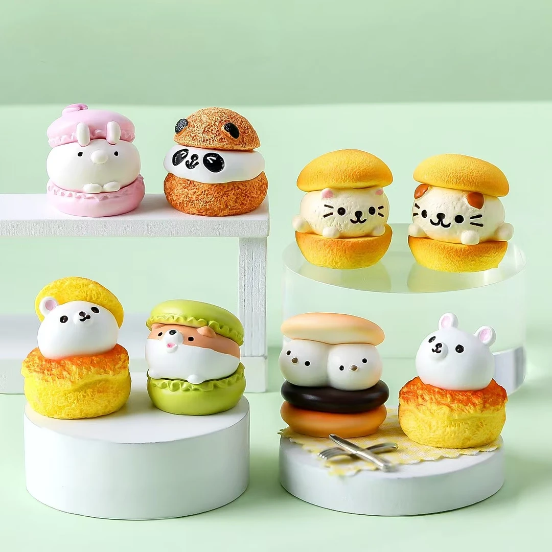 【九宫格】暖暖动物蛋糕系列玩具