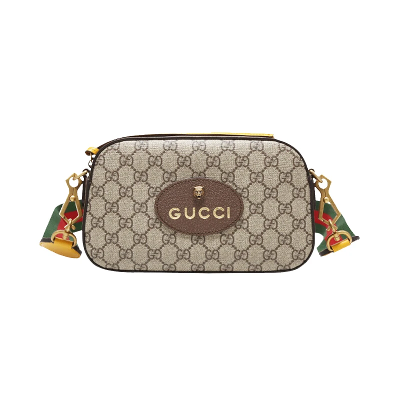99新 GUCCI/古驰 Neo Vintage GG Supreme虎头相机包男女同款