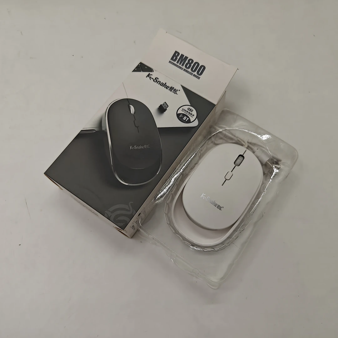 准新品 BM800蓝牙鼠标无线办公双模鼠标