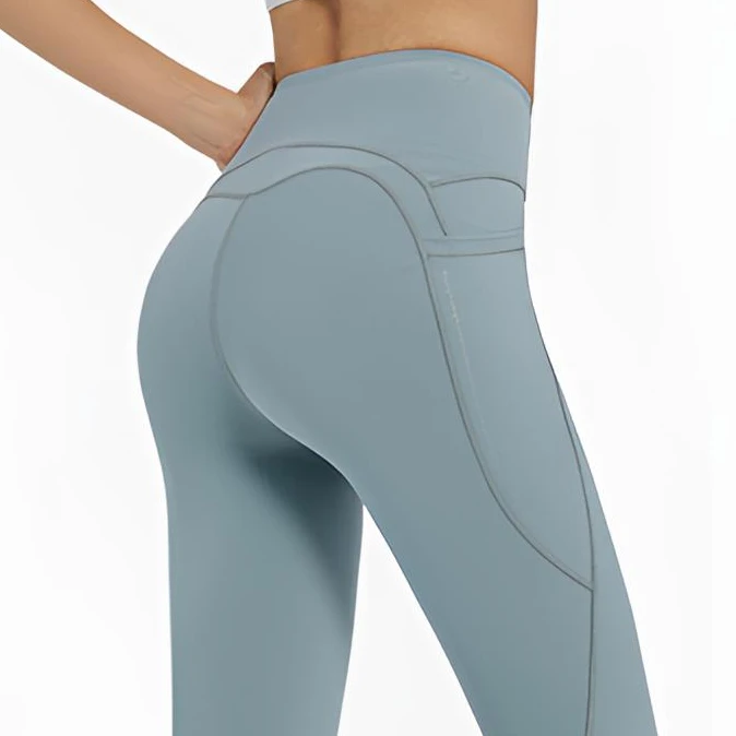 极光王炸高腰紧身运动跑步健身提臀显瘦透气瑜伽裤