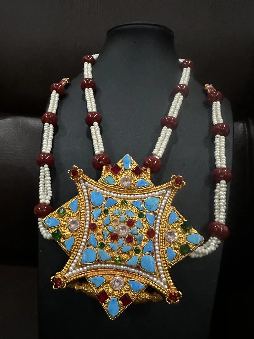 藏民族特色服装配饰纯手工口乌