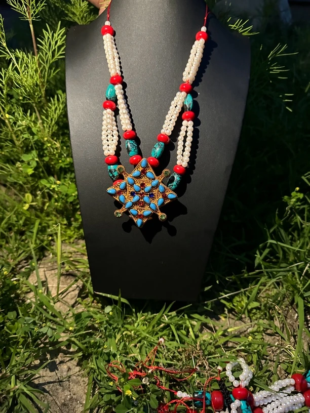 藏族服装配饰口乌