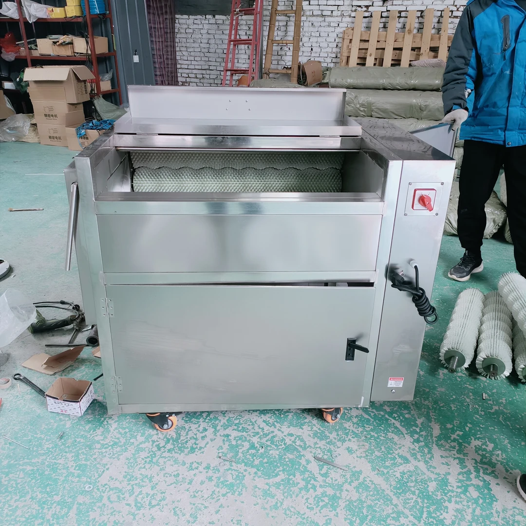 土豆清洗去皮机猪蹄清洗去黑萝卜莲藕生姜去皮清洗机
