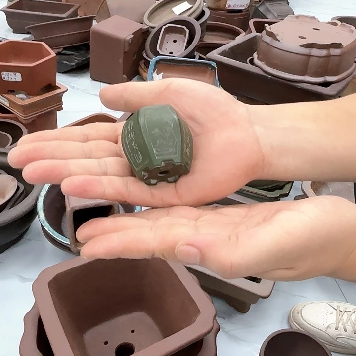 紫砂花盆紫砂壶等文物古迹