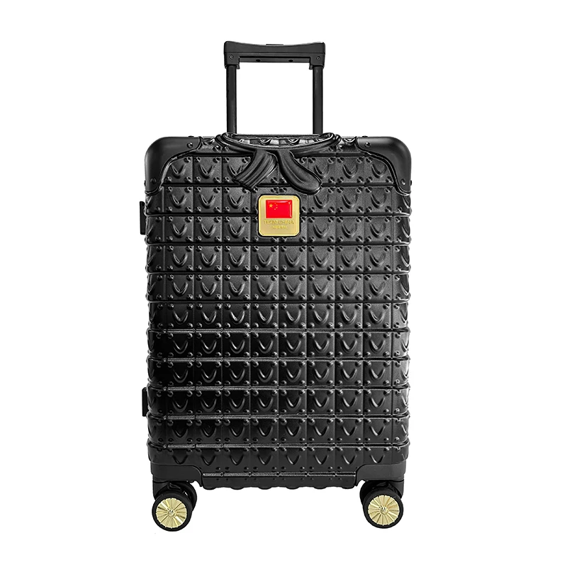正品保障赞助国家队专用同款英俑静音耐用万向轮行李箱