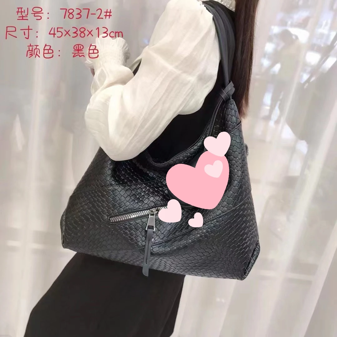 大容量包包女2023新款时尚百搭秋单肩斜挎包7837-2