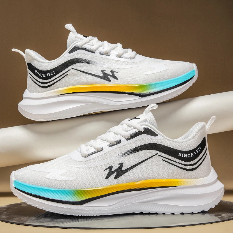 双星运动鞋男夏季新款网面软底潮鞋休闲鞋轻便鞋子透气男鞋跑步鞋