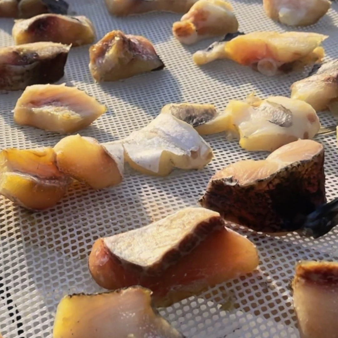 野生咸鱼块草鱼鲤鱼农家腌制鱼块炒菜火锅下饭鱼块500g