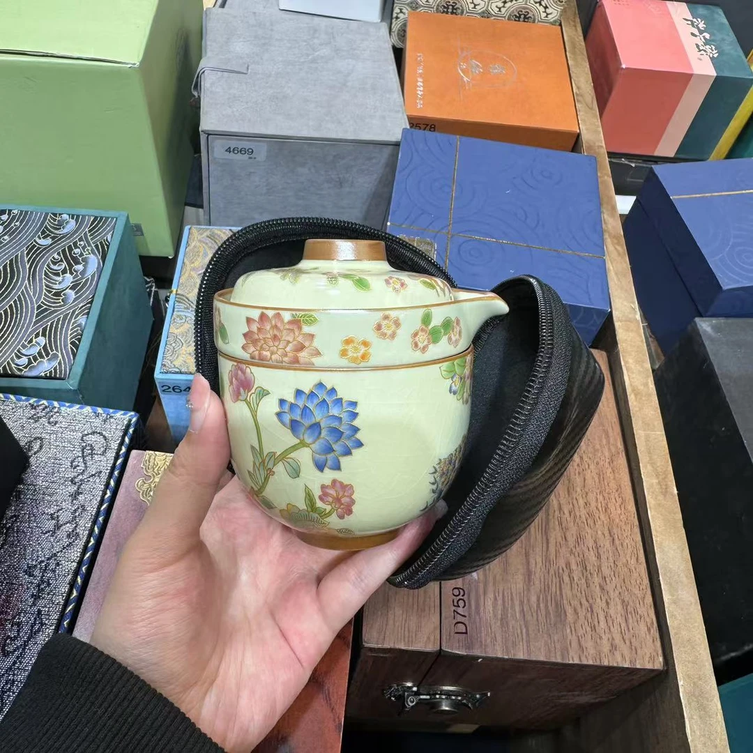 黄汝一壶三杯旅行套组  2816