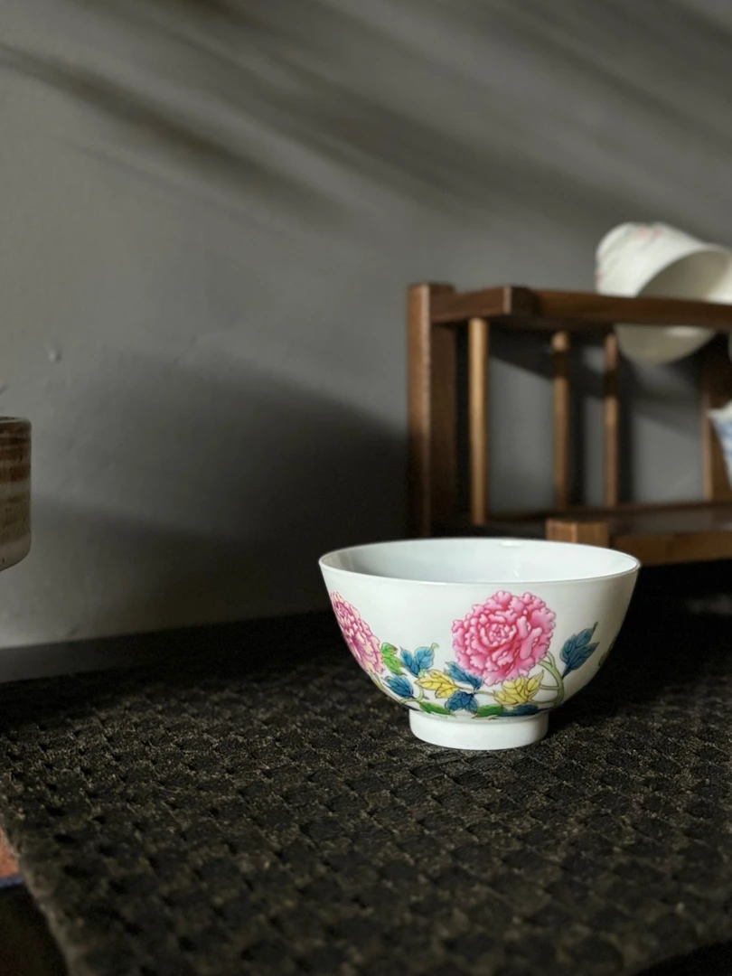 浮生闲牡丹花杯主人杯