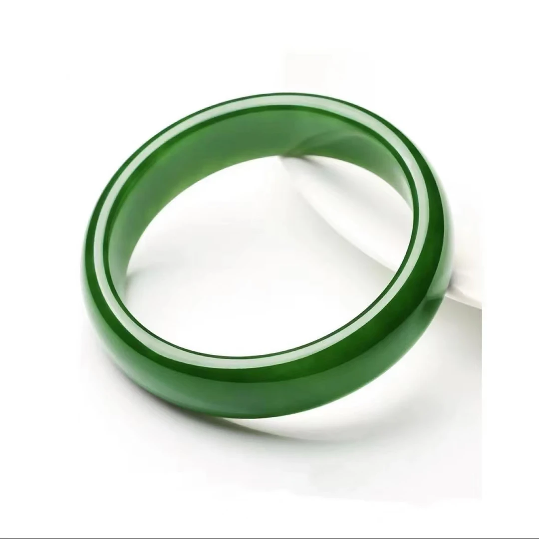 【李总专属】精品天然绿翡翠高定款#精工细作精品天然绿手镯