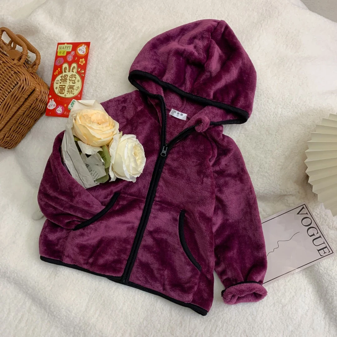 香喷喷-可爱法兰绒外套